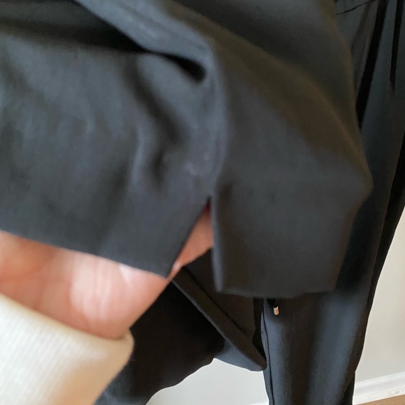 Zara black flowy ankle pants-Size L - Picture 6 of 6